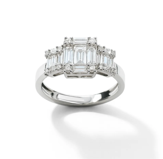 Ringe CikOrefice Gioielli Dame Anello In Argento in Silber Cristallo ANBRA3BAG5 - ANBRA3BAG5